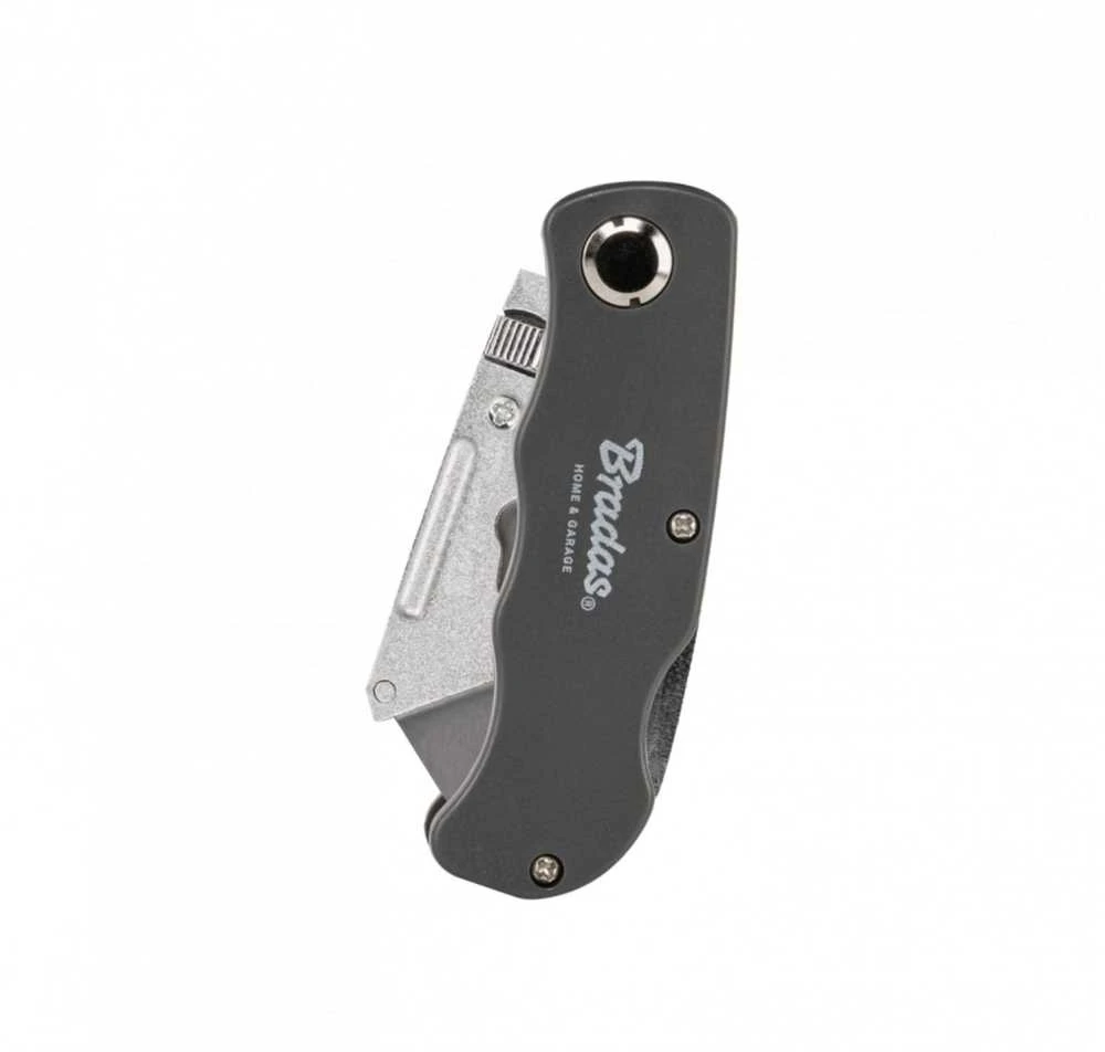 Sulankstomas trapecijos formos peilis DIY-KN190201/B SU TRAPECIJOS FORMOS AŠMENIMIS BRADAS