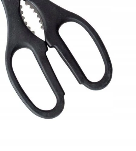 Juodos virtuvinės žirklės, 1 × 8 × 21 cm, KITCHEN&GO