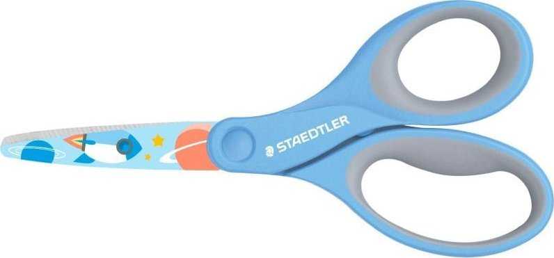 Staedtler Nożyczki Noris vaikams 14 cm kolorowy nadruk blister Staedtler