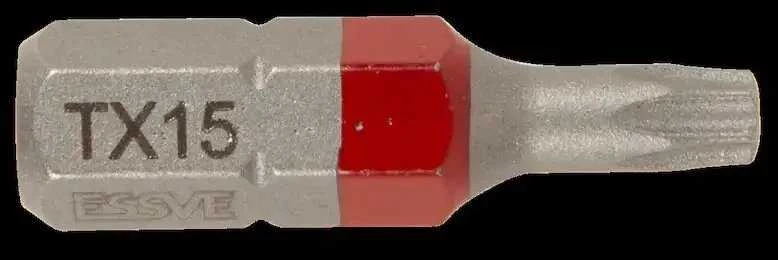 Essve Atsuktuvų antgaliai TX15 25 mm 3 vnt