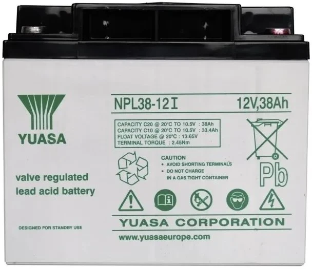 Yuasa NP38-12 YUASA 38Ah 12V AGM akumuliatorius