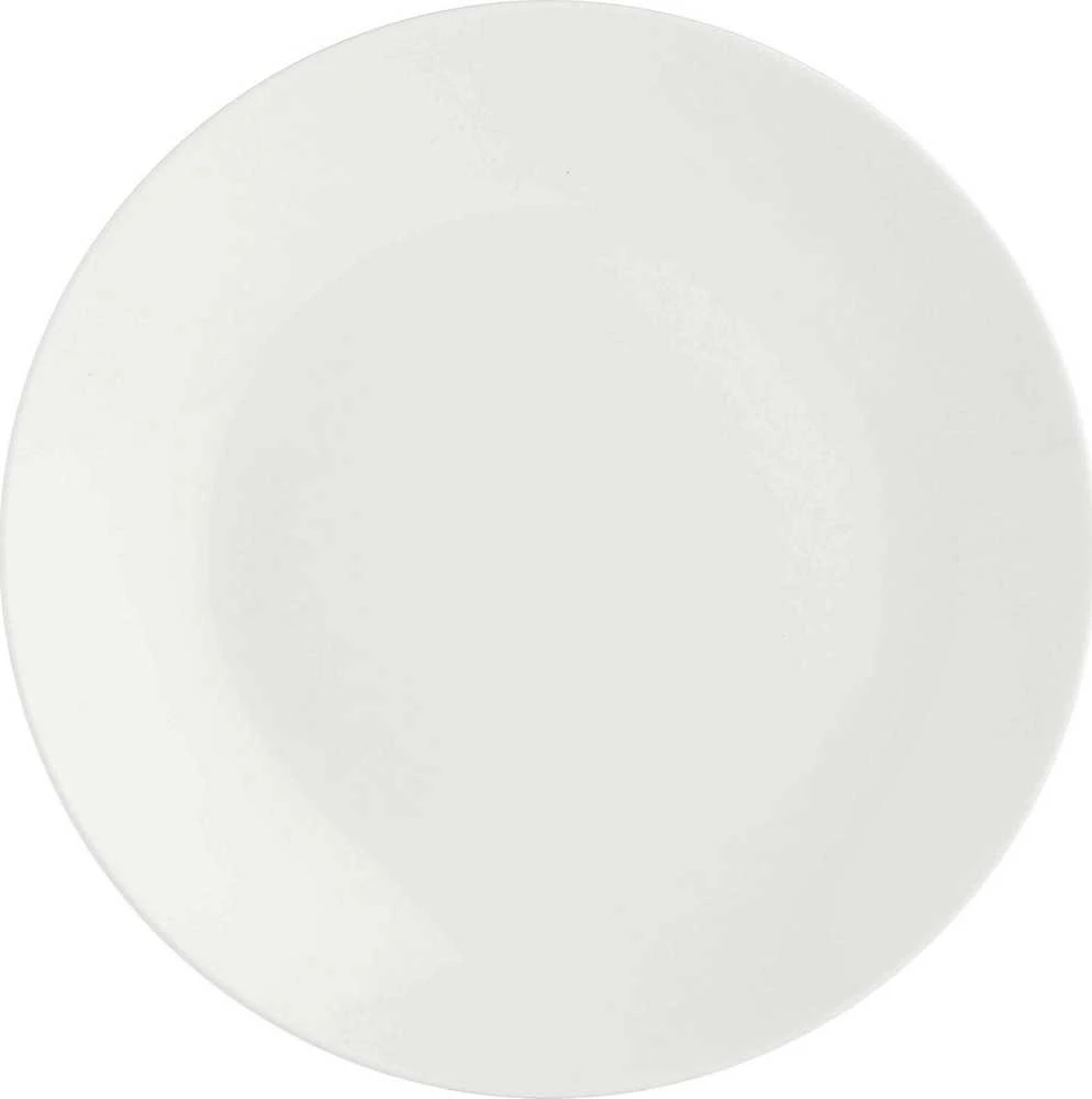 La Porcellana Bianca Rinkinys iš 6 essenziale salotų lėkščių - baltos, 20 cm