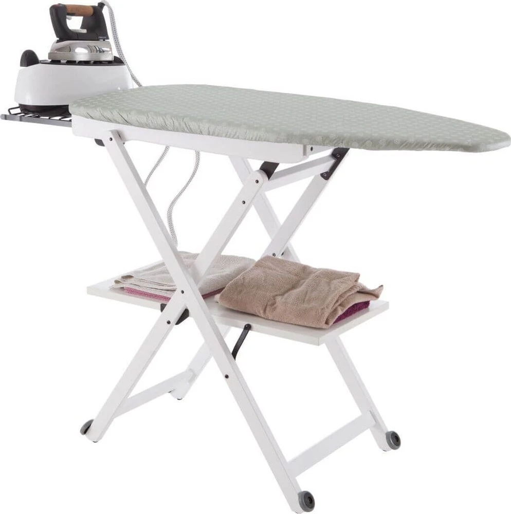 Arredamenti Italia ARREDAMENTI STIROCOMODO Lyginimo lenta - 135 x 45 cm, Baltas