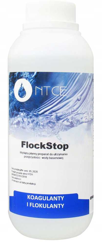„Ntce FlockStop“ skystis 1 l – padeda filtruoti vandenį ir skaidrinti BA0579