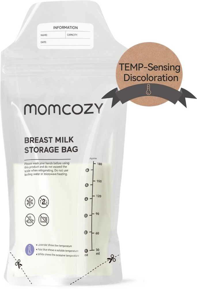 MOMCOZY PIENO LAIKYMO MAIŠELIAI, 120 VNT.