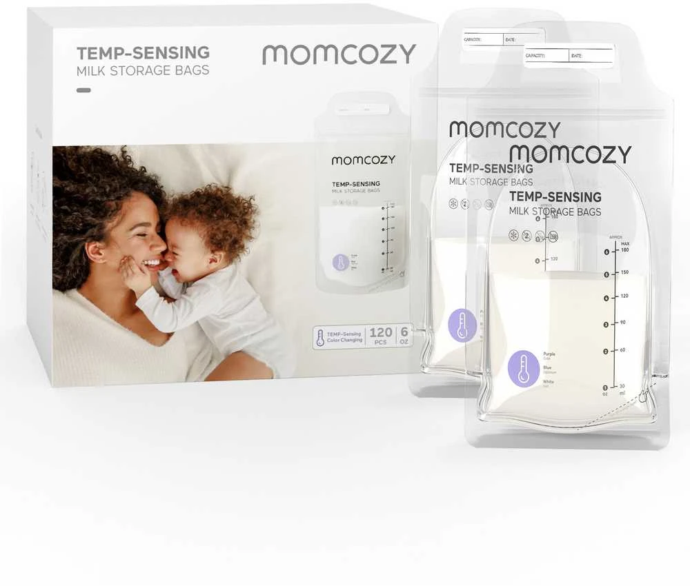 MOMCOZY PIENO LAIKYMO MAIŠELIAI, 120 VNT.
