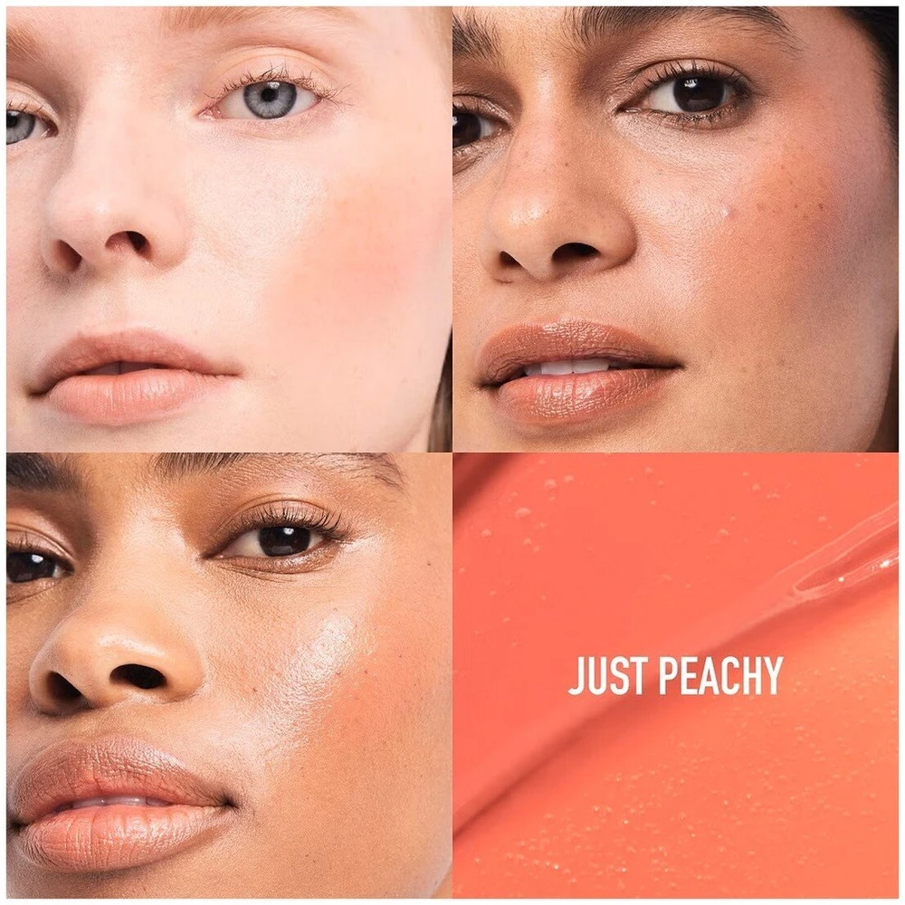Bare Minerals Gen Nude Dew in One skruostų ir lūpų kreminė lazdelė Just Peachy 4,5g