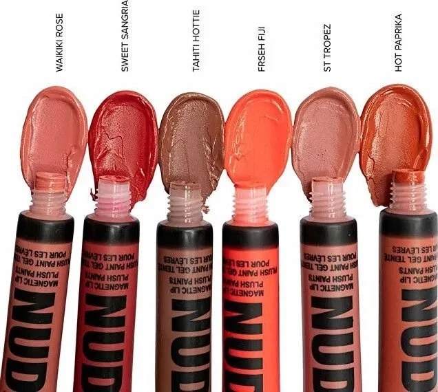 Nudestix Magnetic Lip Lūpų blizgis Bahama Mama, 10 ml