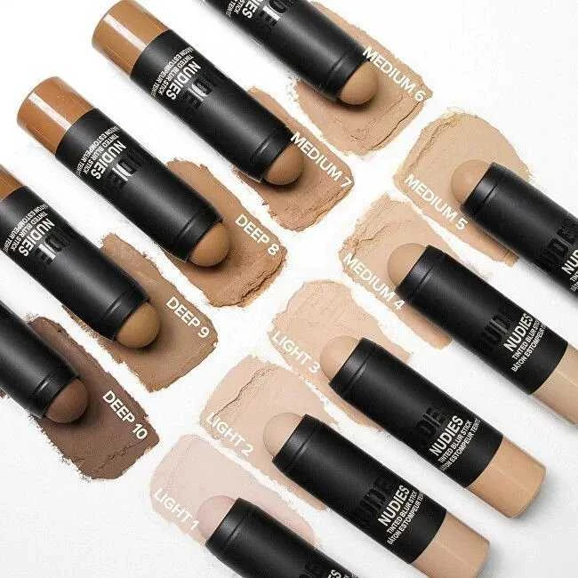 „Nudestix“ tonuotas makiažo pagrindas „Tinted Blur“ pieštukas, 8 tamsiai rudas, 6 g