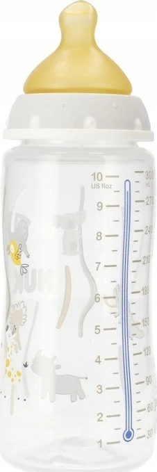 Kūdikio buteliukas su temperatūros kontrole Nuk First Choise, 0-6 mėn, 300 ml