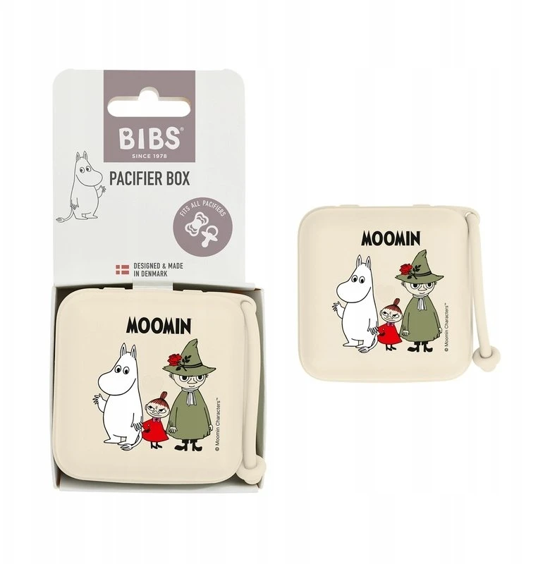 BIBS x Moomin čiulptuko dėklas - užkandžių dėžutė