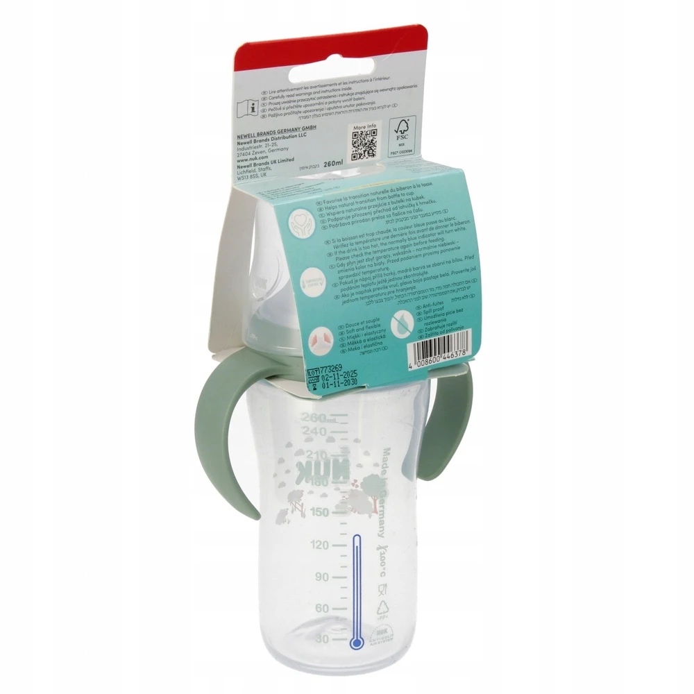 NUK Perfect Match mokomasis kūdikio buteliukas Avytė 260 ml