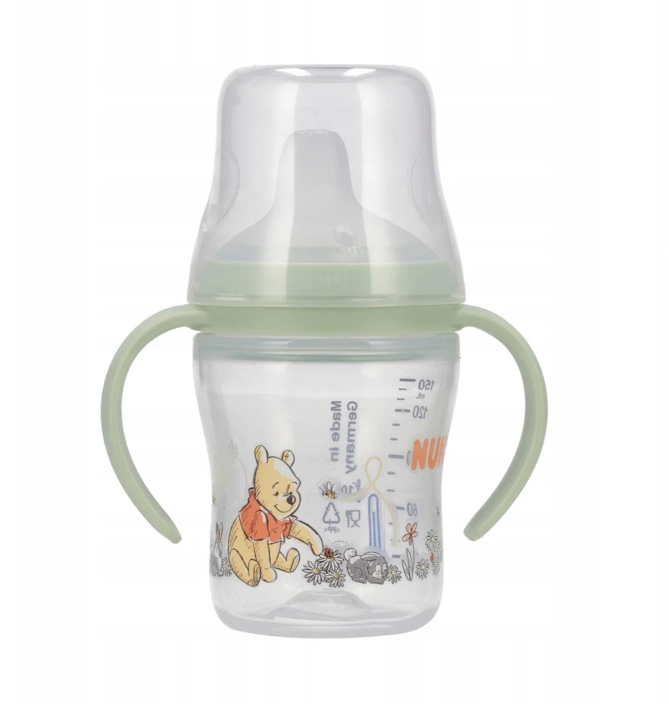 NUK Perfect Match mokomasis kūdikio buteliukas DISNEY Mikė Pūkuotukas 150 ml