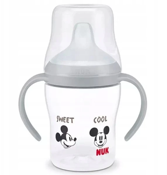 NUK Perfect Match mokomoji buteliuko pavidalo gertuvė DISNEY Minnie pilka 150 ml