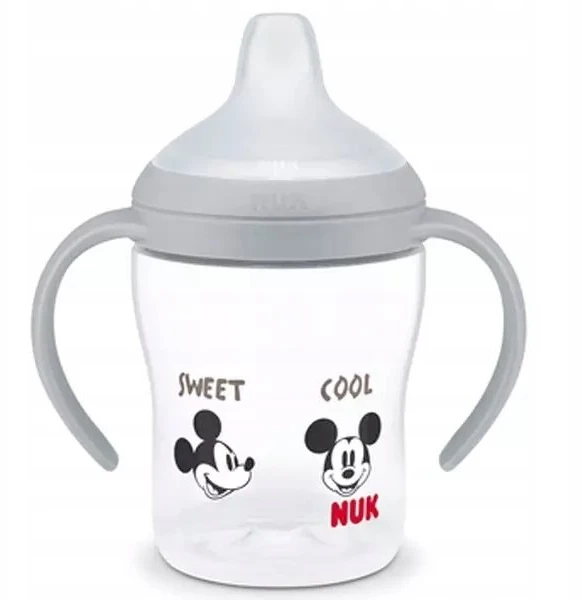 NUK Perfect Match mokomoji buteliuko pavidalo gertuvė DISNEY Minnie pilka 150 ml