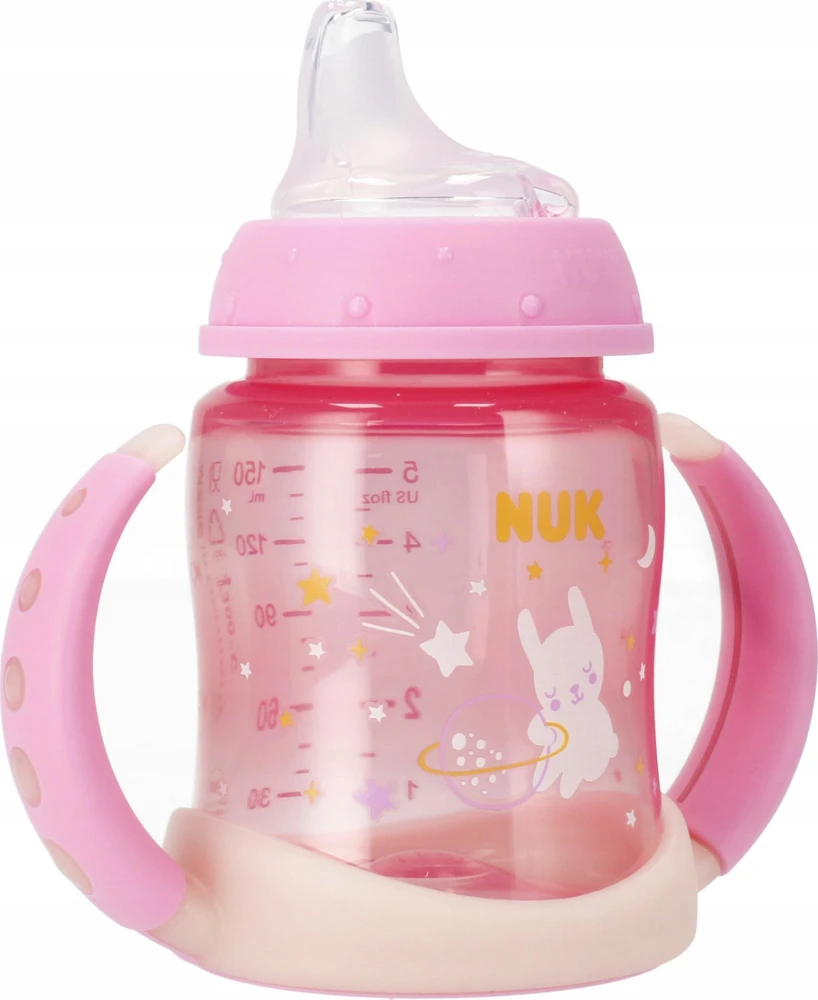 NUK Buteliukas 150ML Z UCHWY 6M ROZ FC 10215326