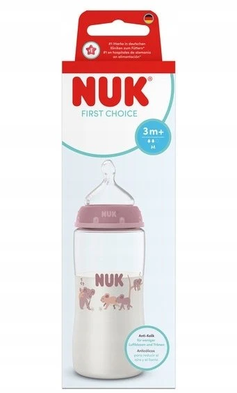 NUK First Choice 300 ml kūdikio buteliukas su temperatūros kontrole Koala