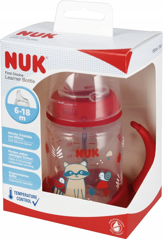NUK buteliukas PP 150ML 6-18FC Čekiškas 10215335 1/6