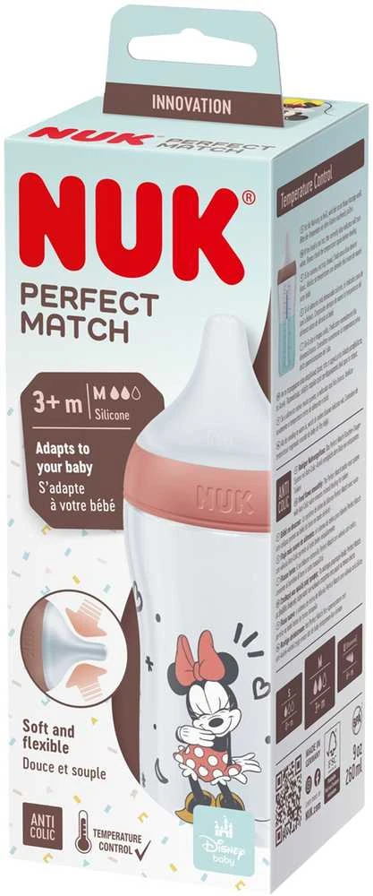 NUK 742036 PP silikoninis buteliukas 260ml MICKEY