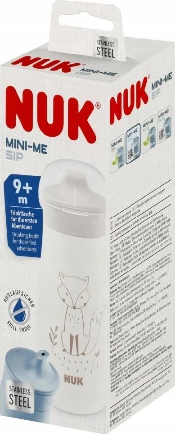 NUK 225324 Mini nerūdijančio plieno puodelis 300ml LIS