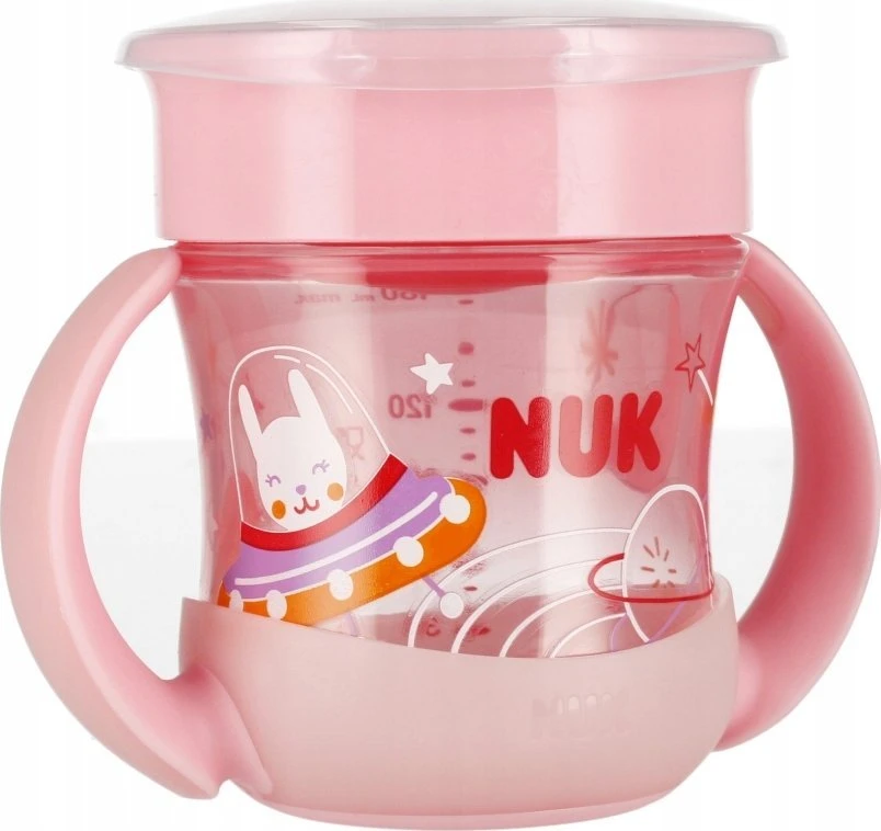 NUK KUBEK 160ML MINI MAGIC CUP 6M ROZ 10751352