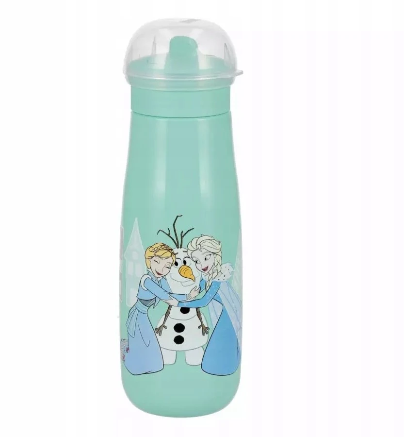 NUK Mini-Me Flip 2in1 kūdikio buteliukas Frozen 450 ml rožinis, 12+ mėn.