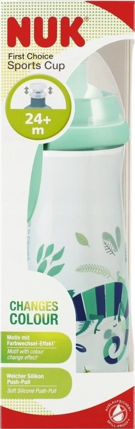 Gertuvė NUK PUODĖLIS 450ML SPORT TAURĖ 24MZIE FC10255577 1/6