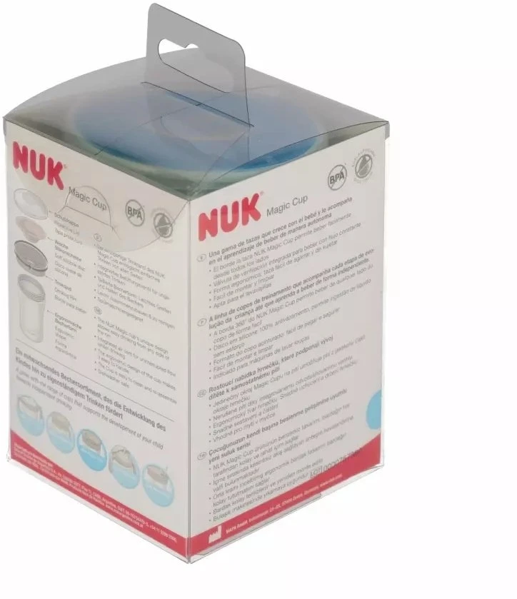 NUK Mini Magic 360° kūdikio gertuvė su dangteliu Frozen Olaf 230 ml