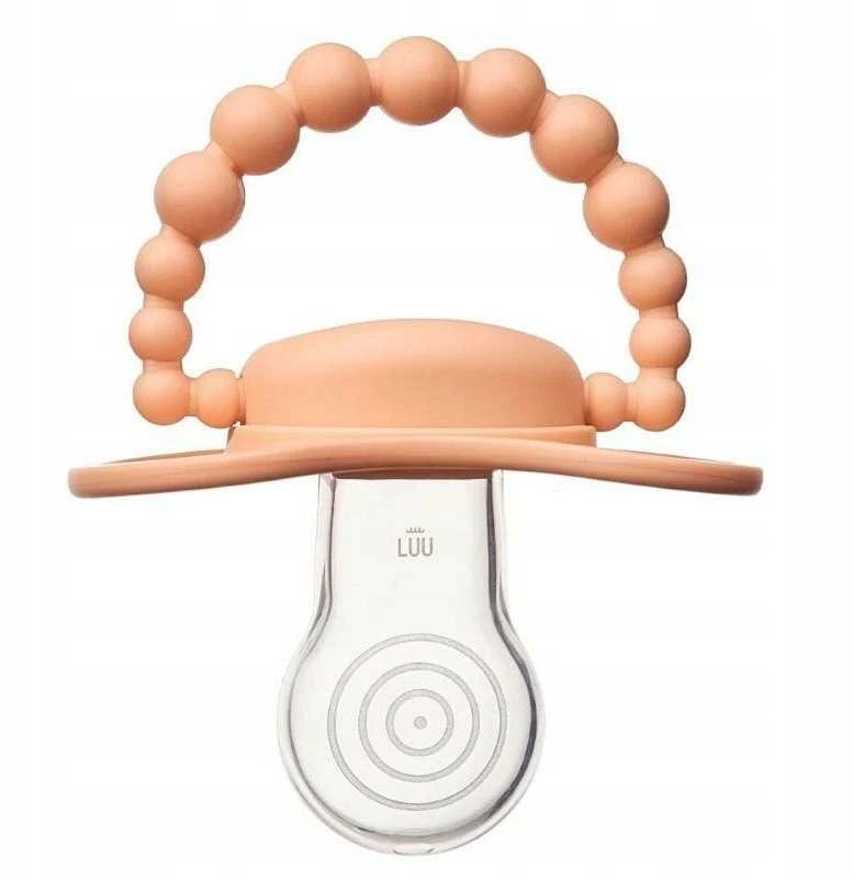 Nuk Bez Marki Čiulptukas Luu Kids Summer Apricot, 0-3 mėn, 1 vnt.