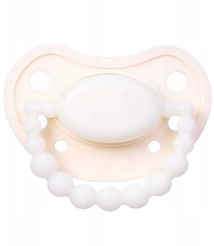 Nuk Bez Marki Čiulptukas Luu Kids American Kreminis Glow, 3-6 mėn, 1 vnt.