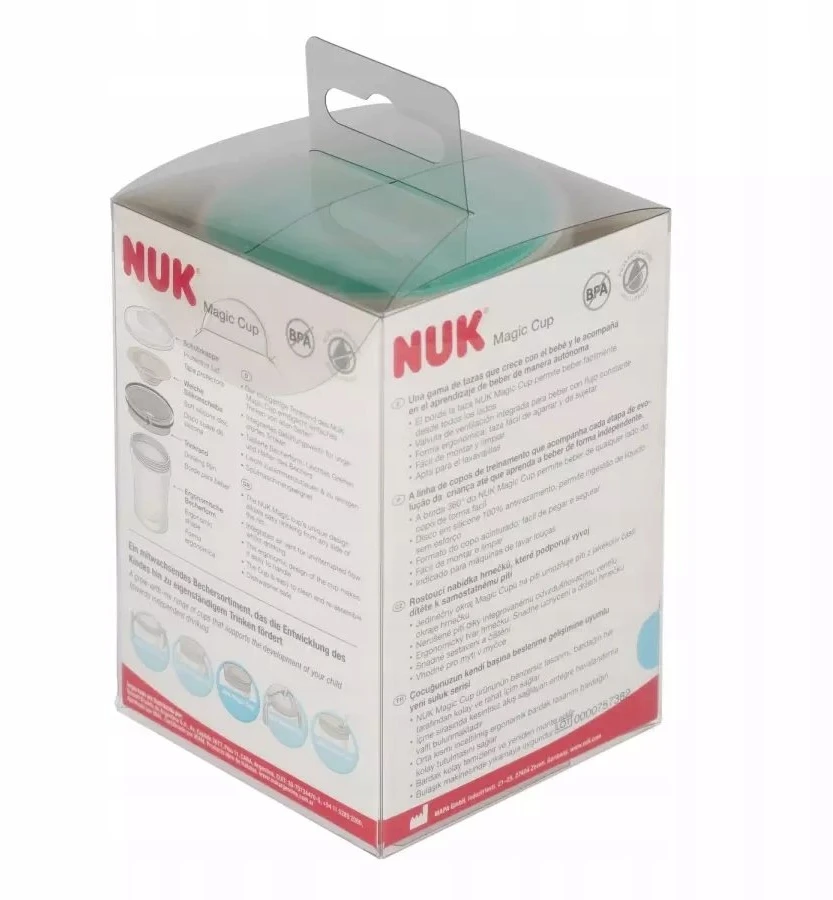 NUK Mini Magic 360° kūdikio gertuvė su dangteliu Frozen Elsa 230 ml