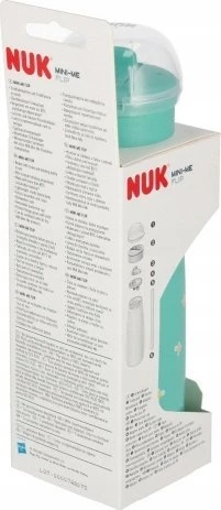 NUK Mini-Me Flip 2-in-1 kūdikio buteliukas Peppa Pig, 450 ml, rožinis, 12+m