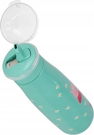 NUK Mini-Me Flip 2-in-1 kūdikio buteliukas Peppa Pig, 450 ml, rožinis, 12+m