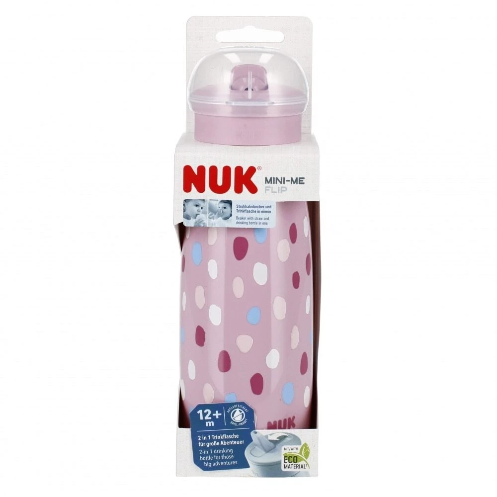 Nuk NE NĖRA KUBO 450ML MINI-ME 12M ROZINĖ 10255690 1/6