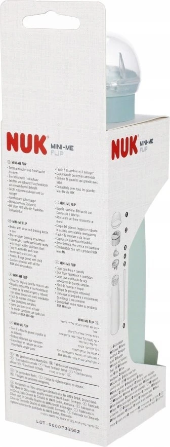 Nuk NE NĖRA KUBO 500ML MINI-ME 12M ZIE 10255691 1/6