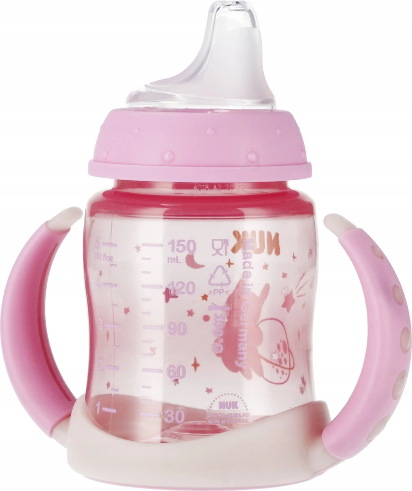 Nuk NĖRA BUTELIO 150 ml Z UCH 6-18M Rožinis FC10743998 1/6