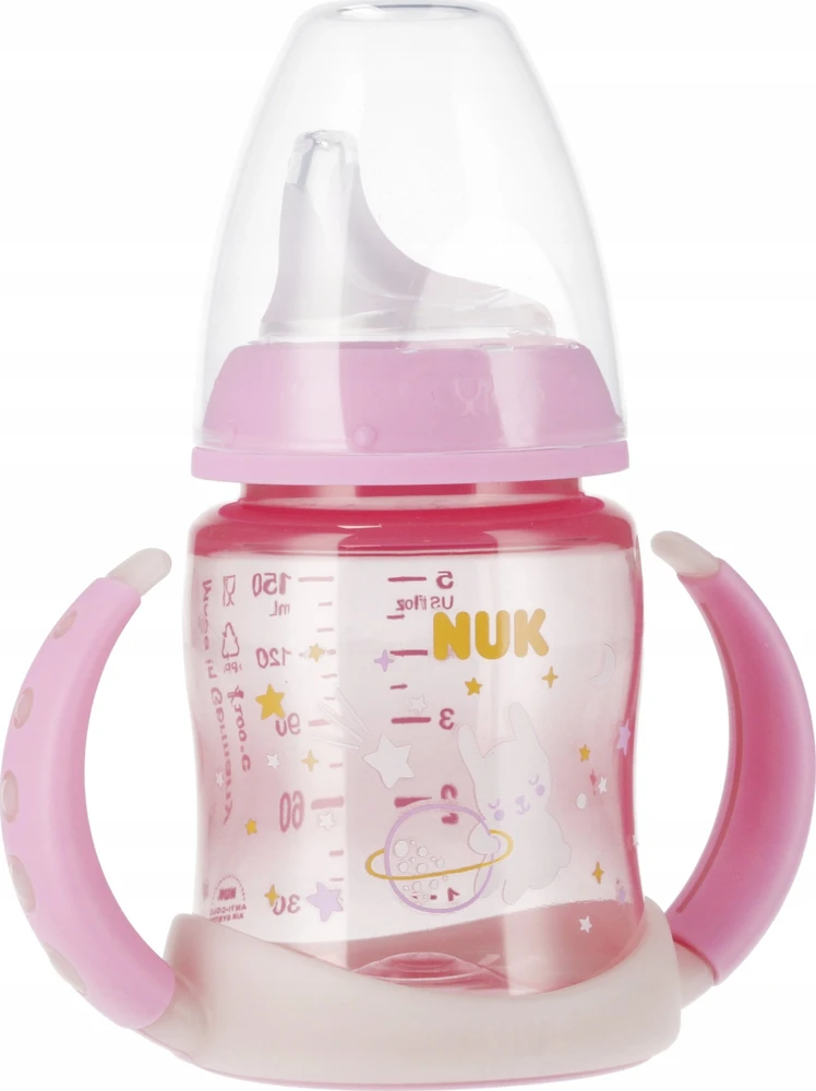 Nuk NĖRA BUTELIO 150 ml Z UCH 6-18M Rožinis FC10743998 1/6