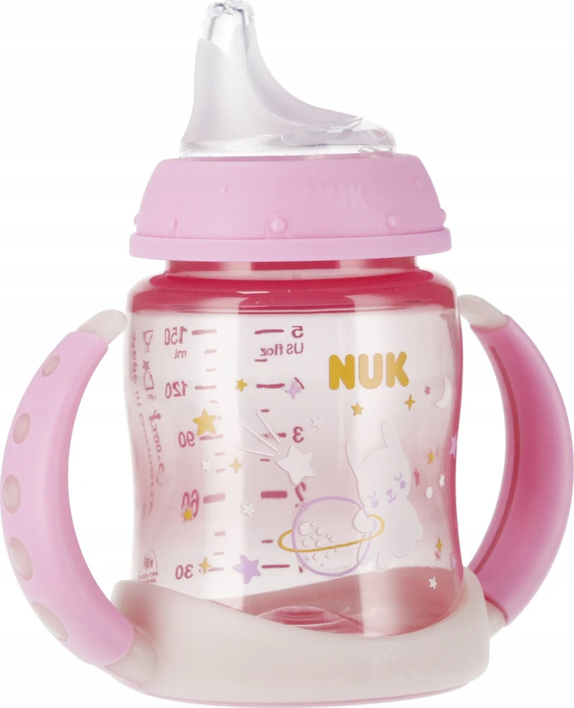 Nuk NĖRA BUTELIO 150 ml Z UCH 6-18M Rožinis FC10743998 1/6