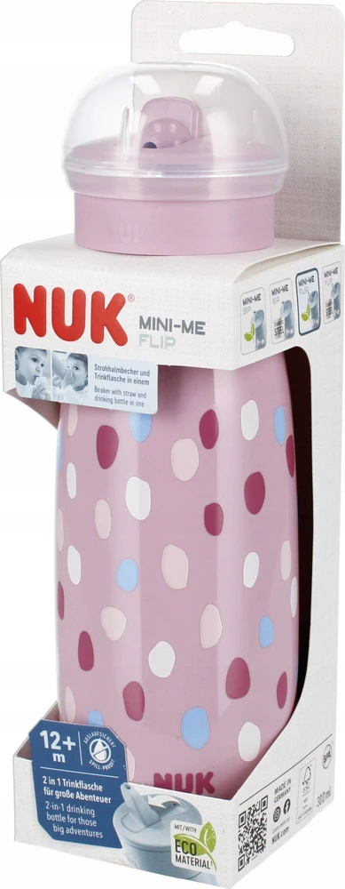Nuk NO NO CUBE 450ML MINI-ME 12M ROZINĖ 10751546 1/6