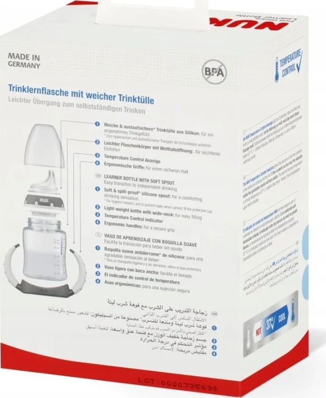 NUK NUK BOTTLE PP 150ML 6-18FC MIKI CZE10215336 1/3