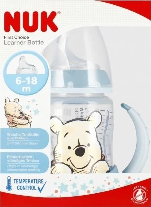 NUK gertuvė su Pūkuotuko iliustracija 150ml