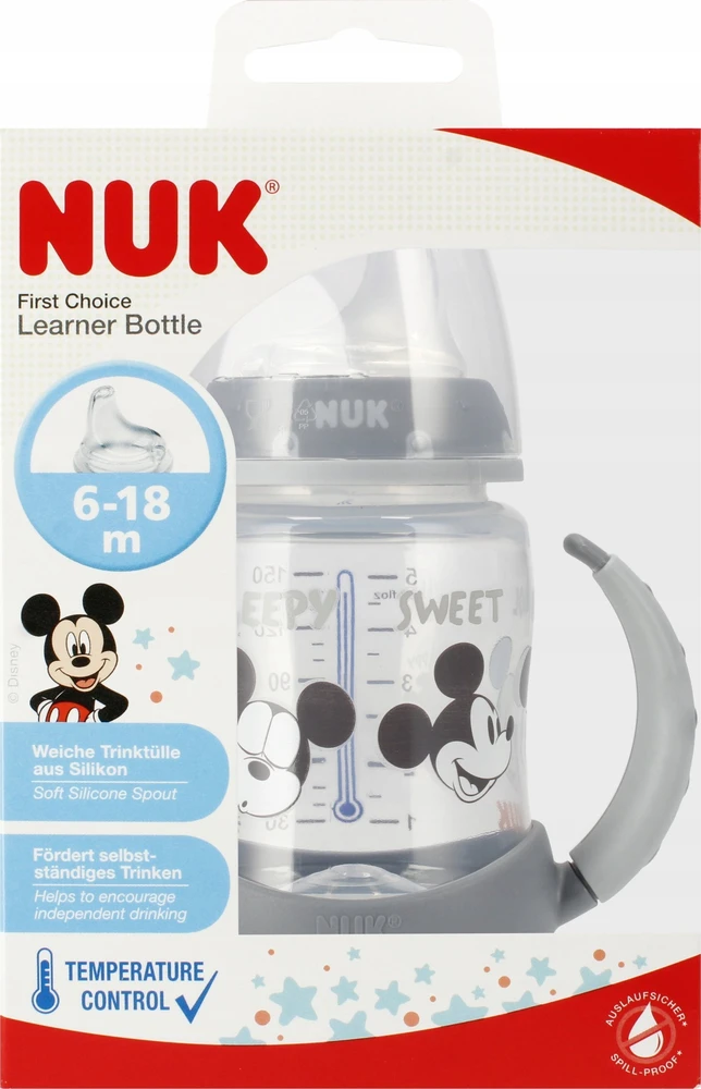 Nuk Training Bottle FC+ PP TC Mickey 6-18M Silicone
