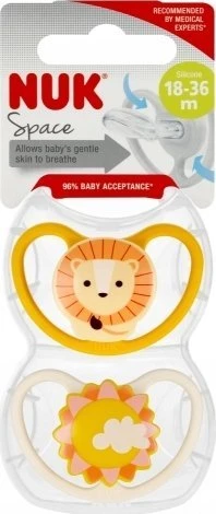 NUK NUK čiulptukas USP 2EL 18-36M G/Z SPACE 10739501 6