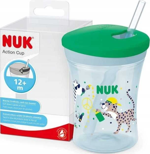 NUK NUK Learning Cup Action Cup 230ml žalias