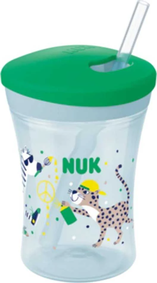 NUK NUK Learning Cup Action Cup 230ml žalias