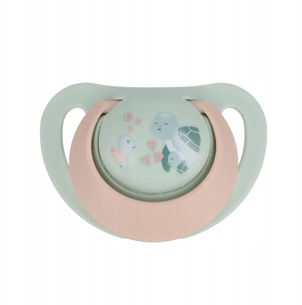 NUK SILICONE RAMINANTIS MUILAS PIRMAS PASIRINKIMAS 6-18m 2vnt VĖŽLIUKAS/BANGINIS