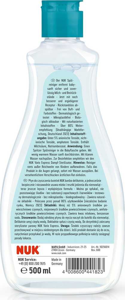 NUK NUK Spülreiniger 500ml für Flaschen/Sauger