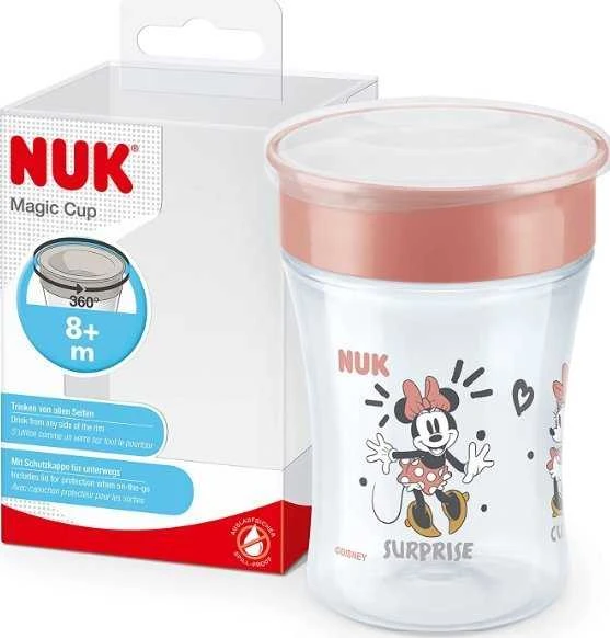 Magic NUK 360° kūdikio gertuvė Minnie (8+ mėn.)