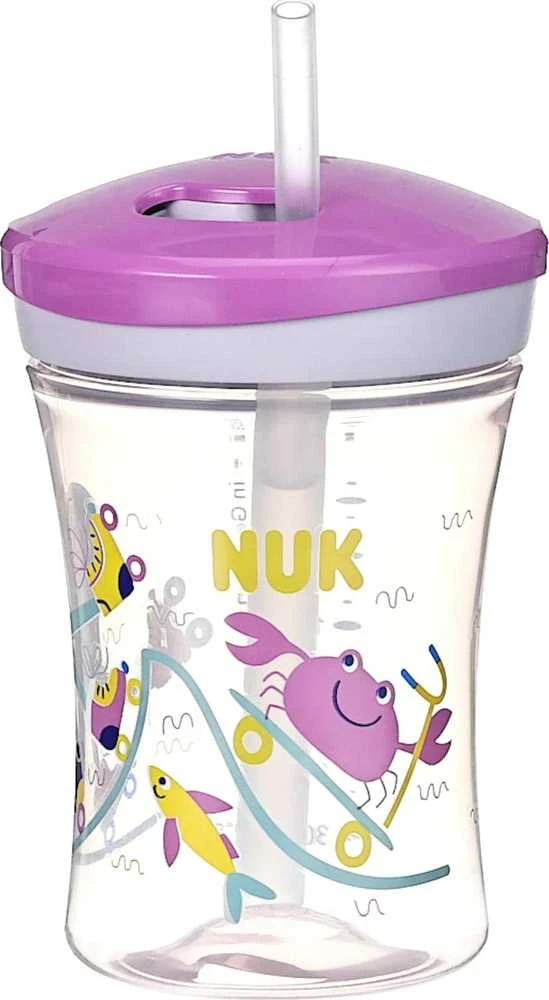 NUK LEARN TO DRINK SET puodelis mergaitei