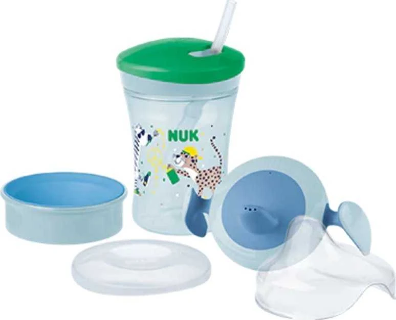 NUK LEARN TO DRINK SET puodelis berniukui